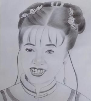 美术生@当美术学渣开始画明星,画面变得一言难尽,老师:这是怎么做到的