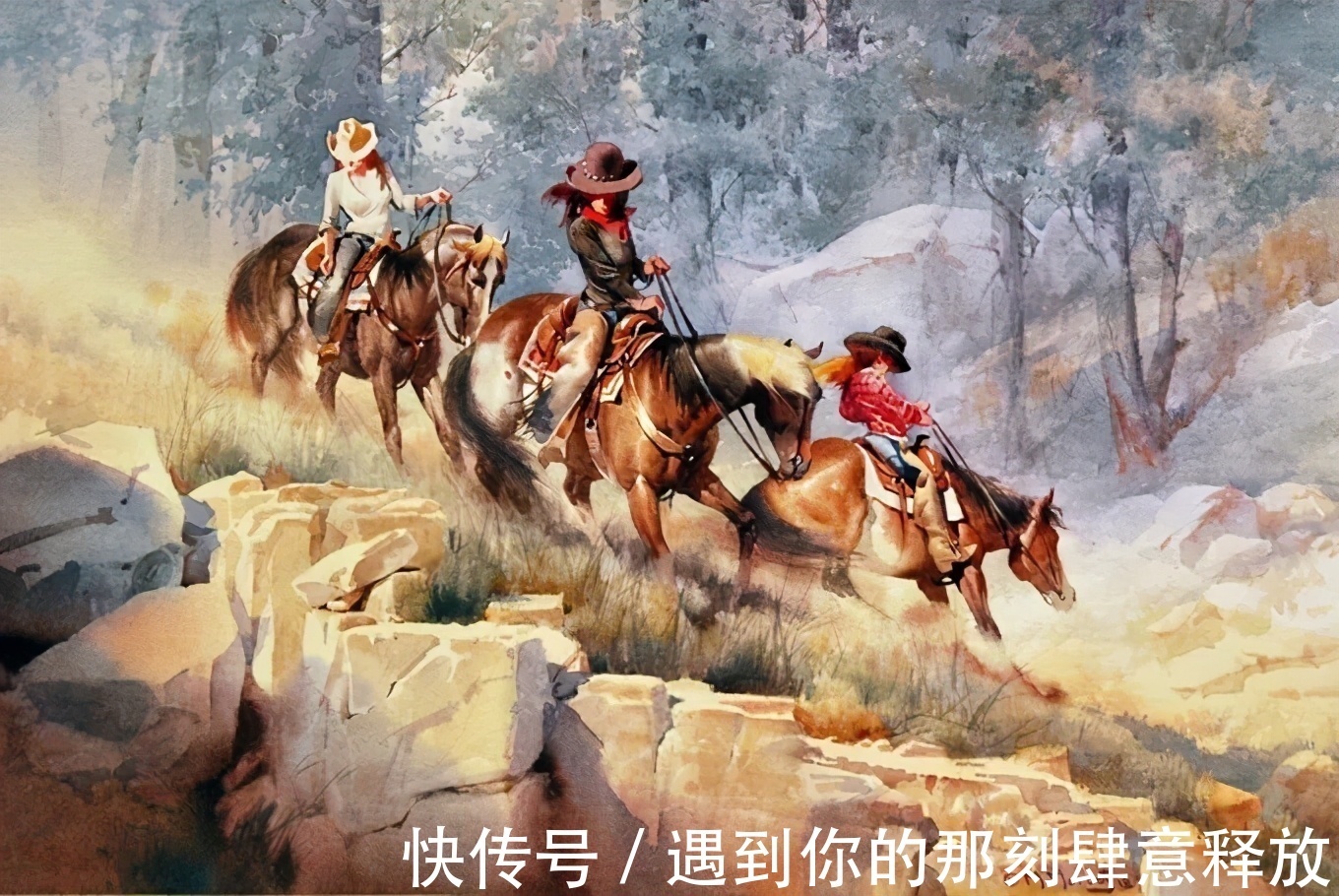 马希尔·摩科斯&优雅浪漫的绘画,太美!真想钻进他的画里!