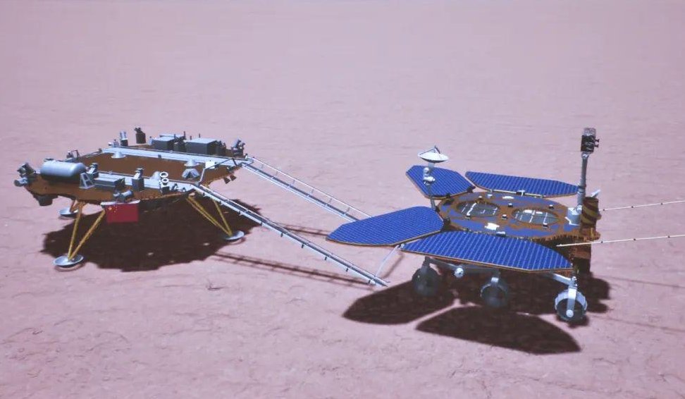 美方 “祝融”号驶上火星表面，美航天局却频繁示好，道贺背后隐含深意