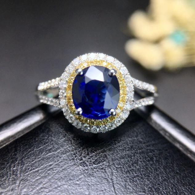 蓝宝石|为什么女人都爱彩宝首饰?除了价格高,和铂金的结合更是锦上添花