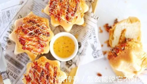 面团|还在买面包？5分钟教大家家制作金枪鱼面包，大人小孩都爱吃