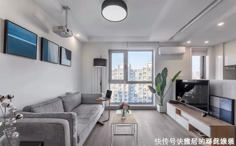 单身公寓|房子不需要太大,这样的45㎡单身公寓足够了,真是温馨又舒适