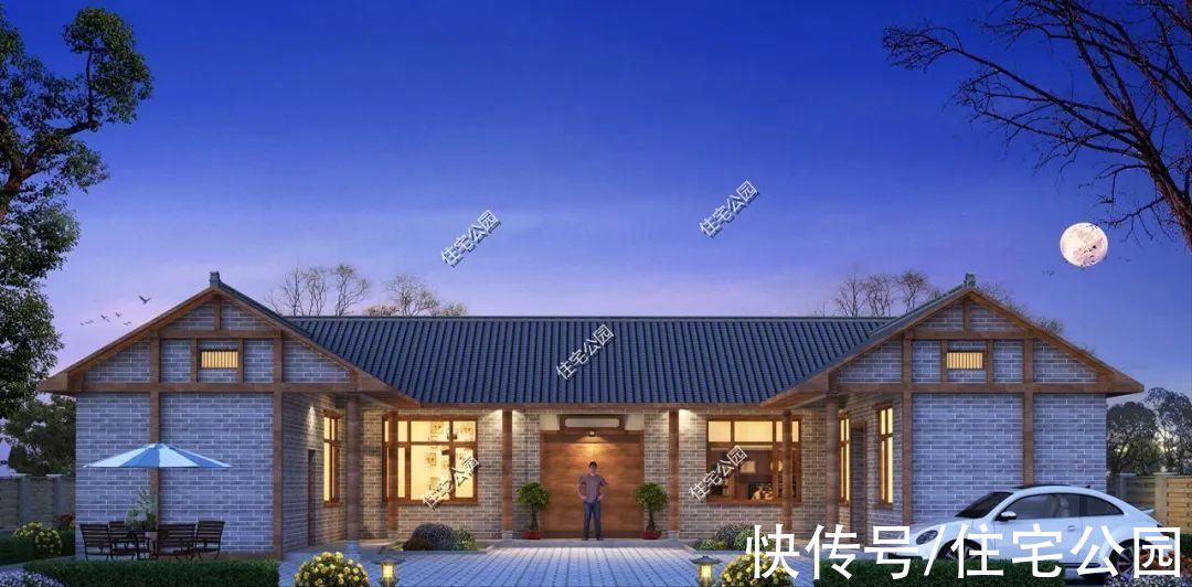 砖混|精选15套中式大宅，农村就该建这样的房子，太美了