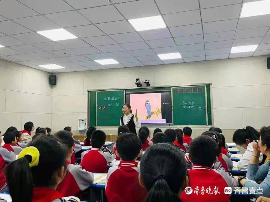 第一实验小学|定陶区小学语文优质课送课活动到第一实验小学开展