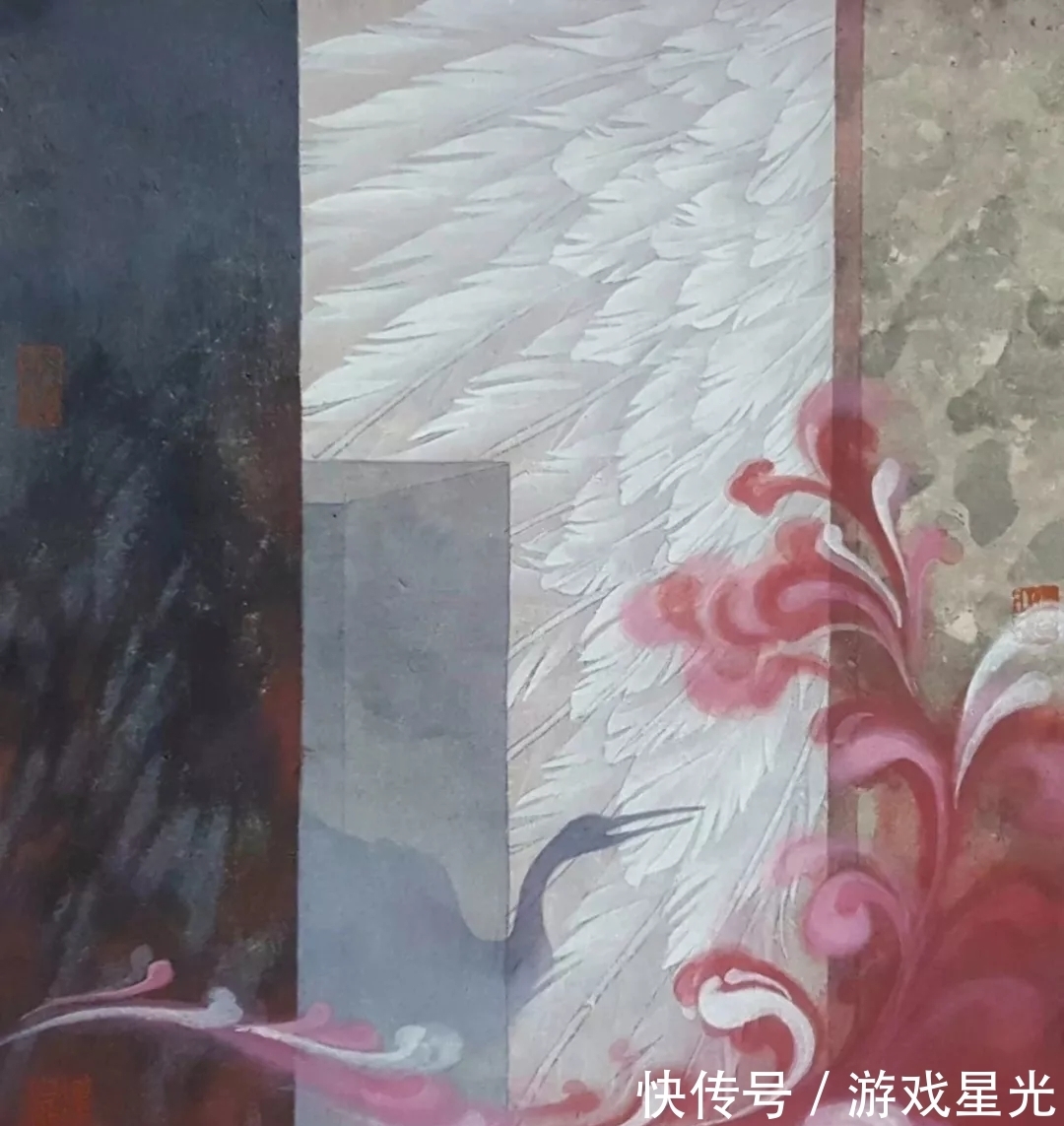 中国画$哈师大中国画系|姜魏画鹤,法度森严!