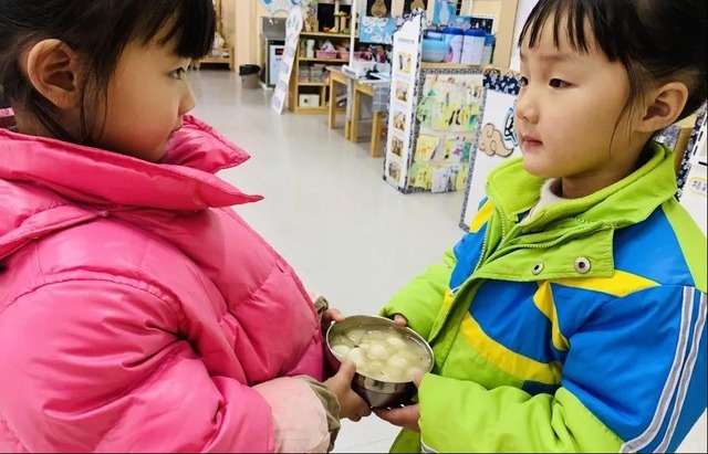 忆传统，品冬至——阜南玉泉幼儿园冬至主题活动