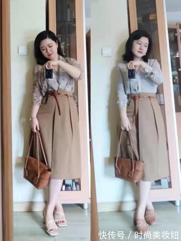 微蓬 这才是微胖女人该学的穿搭,简约高级又不挑人,照穿气质翻倍