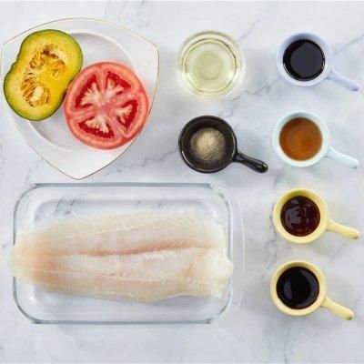 好吃不胖的美食get√（十）|龙利鱼烤南瓜 | 烤盘