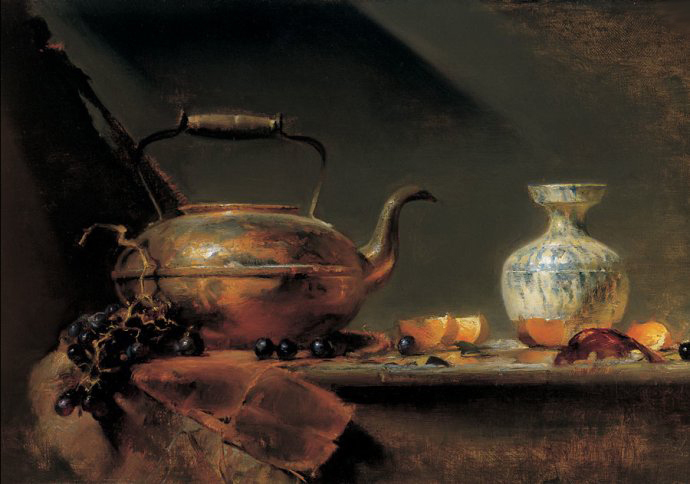 写实主义&他的“当代伦勃朗”的称号,可不是徒有虚名的!