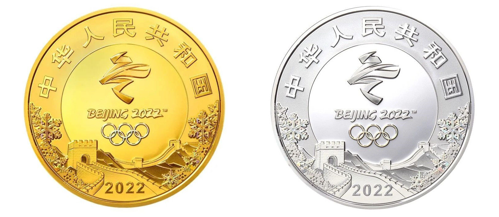 金银纪念币$又一组北京冬奥会纪念币亮相了！