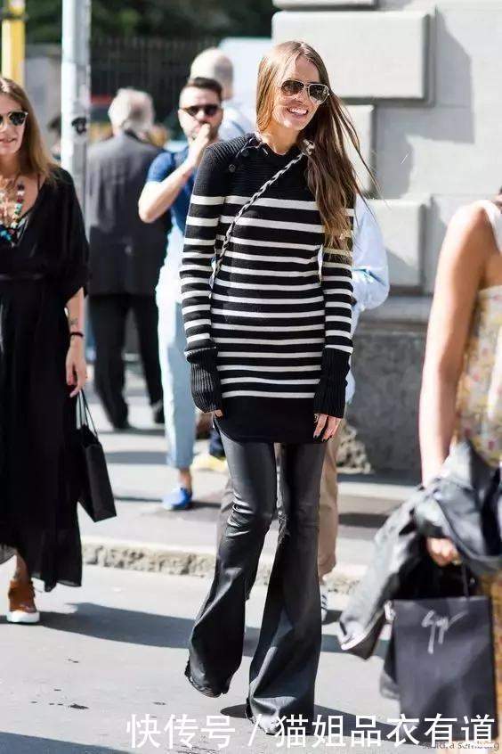 穿搭推荐|还别不信穿喇叭裤也能拥有长腿,瘦腿困难户必备,让你时髦又显瘦