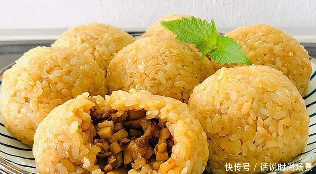 糯米|喜欢吃糯米的要收藏,软糯鲜香,比寿司好吃,吃了还想吃