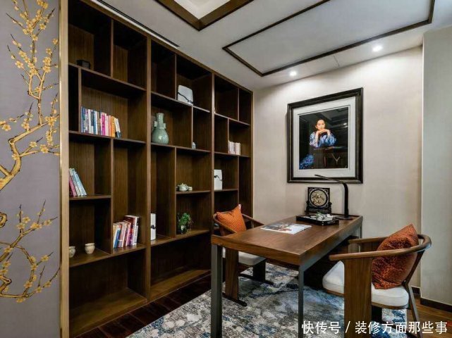 墙体|130平中式风时尚与优雅并存,谁说中式只是老年人的专属