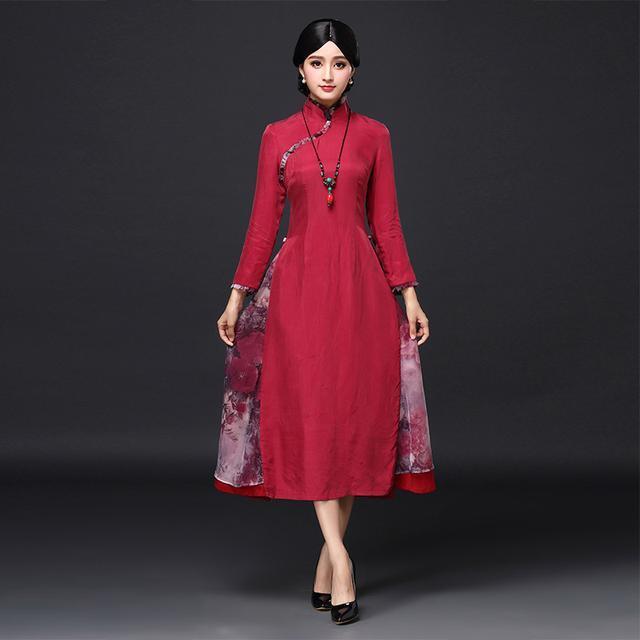 唯美|30-50岁女人一袭旗袍连衣裙，唯美中国风尽收眼底，优雅减龄