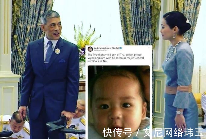 玛哈国王|42岁苏提达是好母亲！将小女孩高高举起，担心被奢华腰封划伤