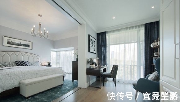 大户型|133㎡高级灰时尚轻奢空间,优雅的质感,嵌入式电视柜真实用