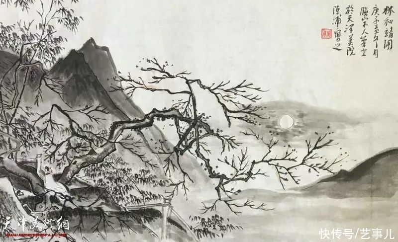 汤莉|天津美术学院首届“水墨为上”山水画高研班教学回顾