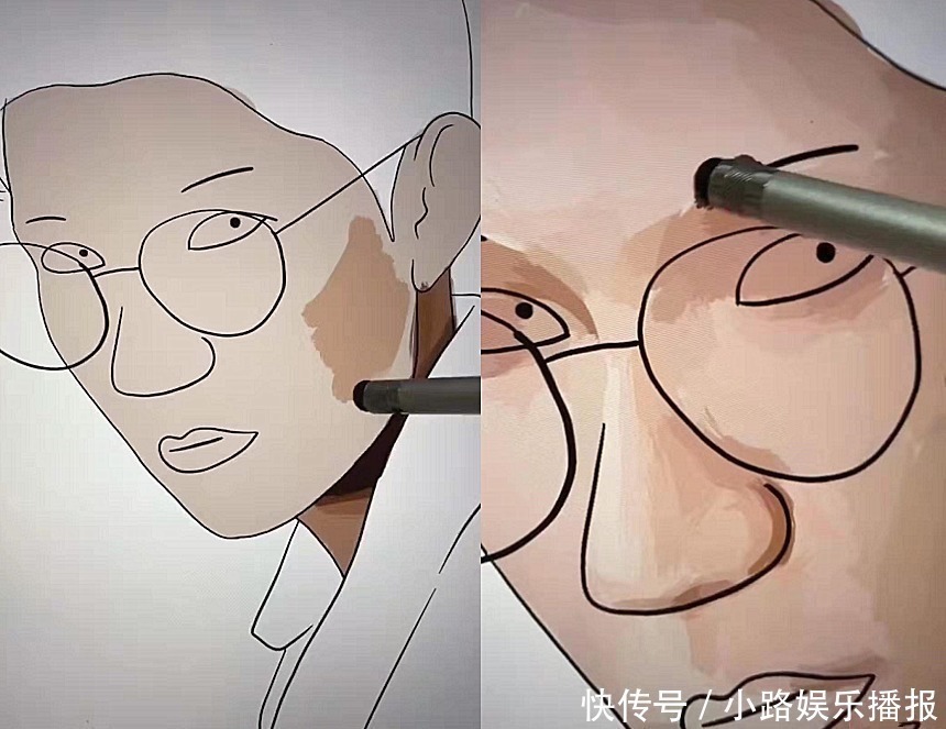 开局|当明星遇上“奇葩”美术生，开局：画包拯呢？成品：小汤圆心动了！