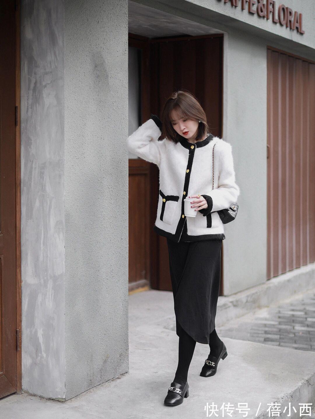 搭配 2022早春穿搭流行“小香风外套+半身裙or牛仔裤”,自带优雅气场