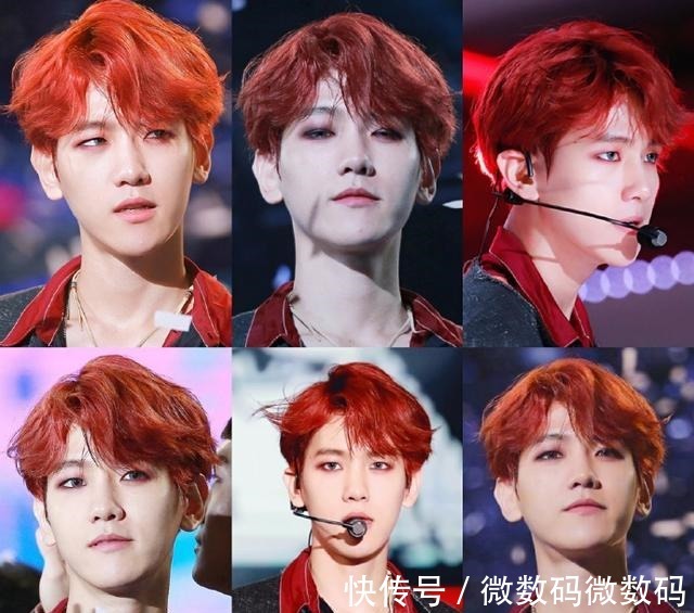 打扮 就是按照洋娃娃来打扮的吧!历数年末大赏伯贤超绝妆容概念!