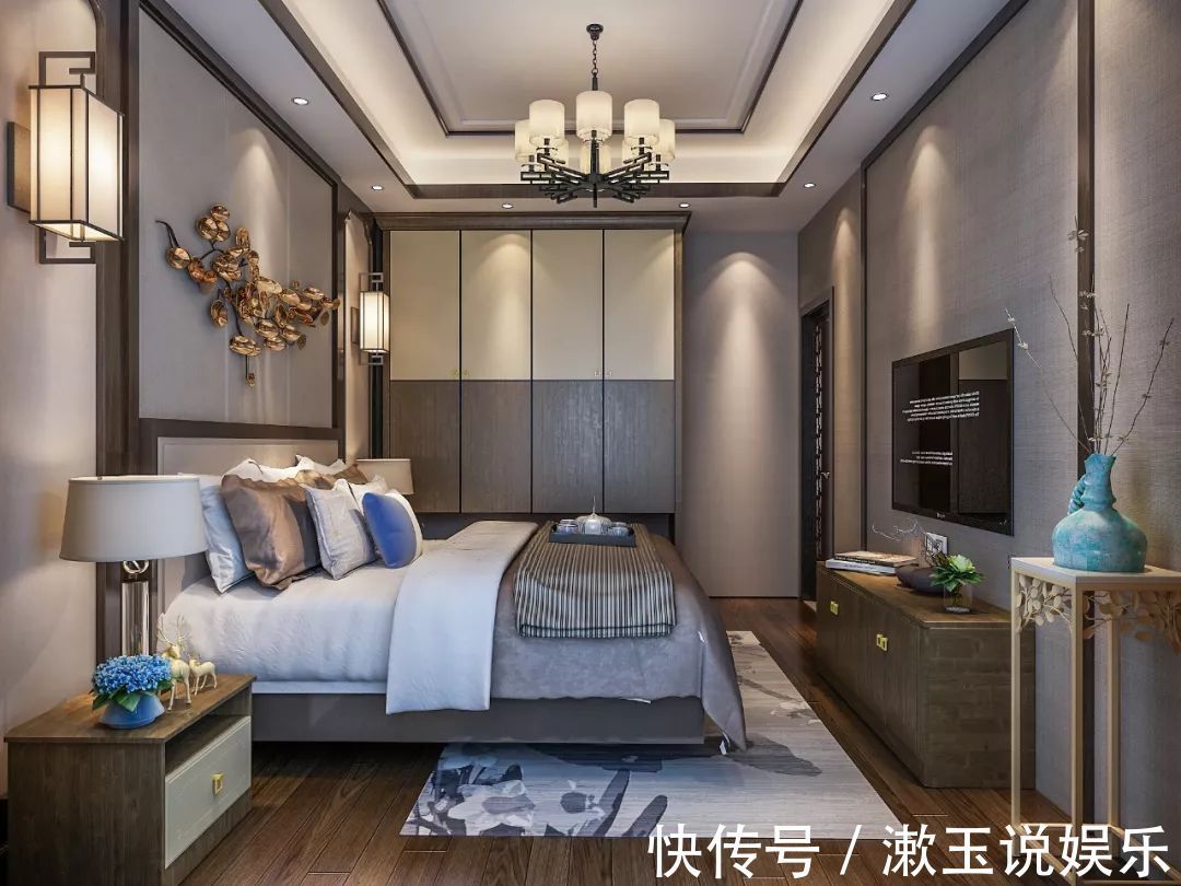 装修|复式楼新房装修长辈硬是要装新中式,看到效果后我不再反对!