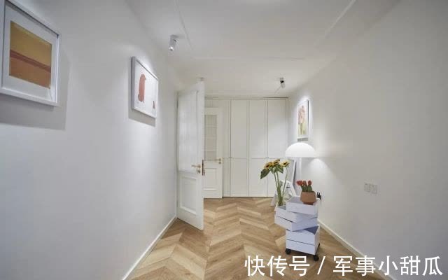 主卧|78㎡纯白色的家,爆改大三倍,还多出西厨、书房、衣帽间?!