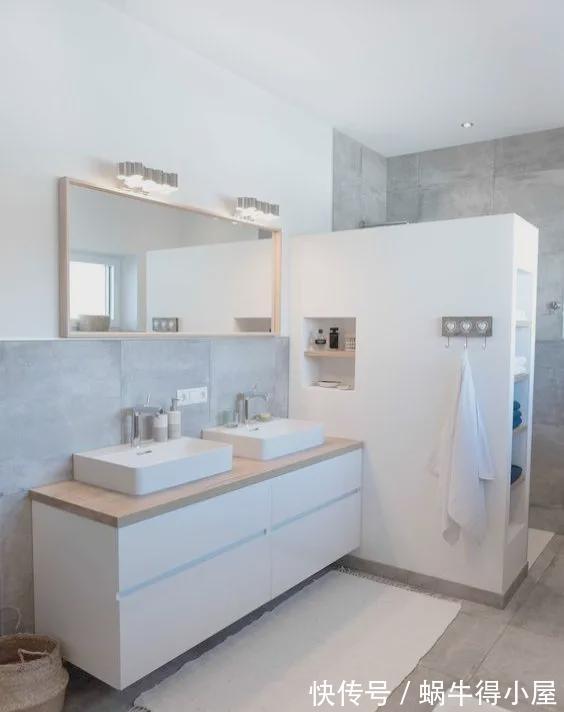 马桶|卫生间但凡不是小到可怜，能砌半墙就砌半墙，图的就是5个好处