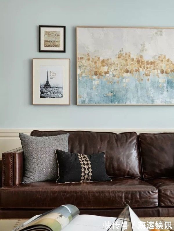 空间|参观了他的100㎡新家,才懂美式风多好看,入户后,处处高级感