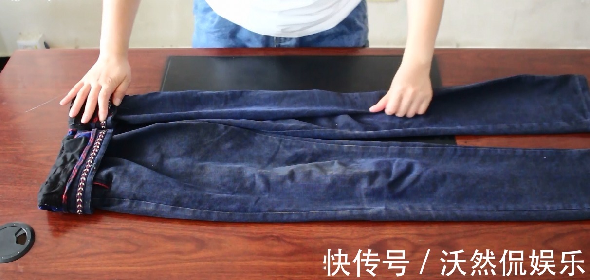 裤脚|叠牛仔裤的5种方法,简单易学还超省空间,衣柜再翻腾也不怕乱