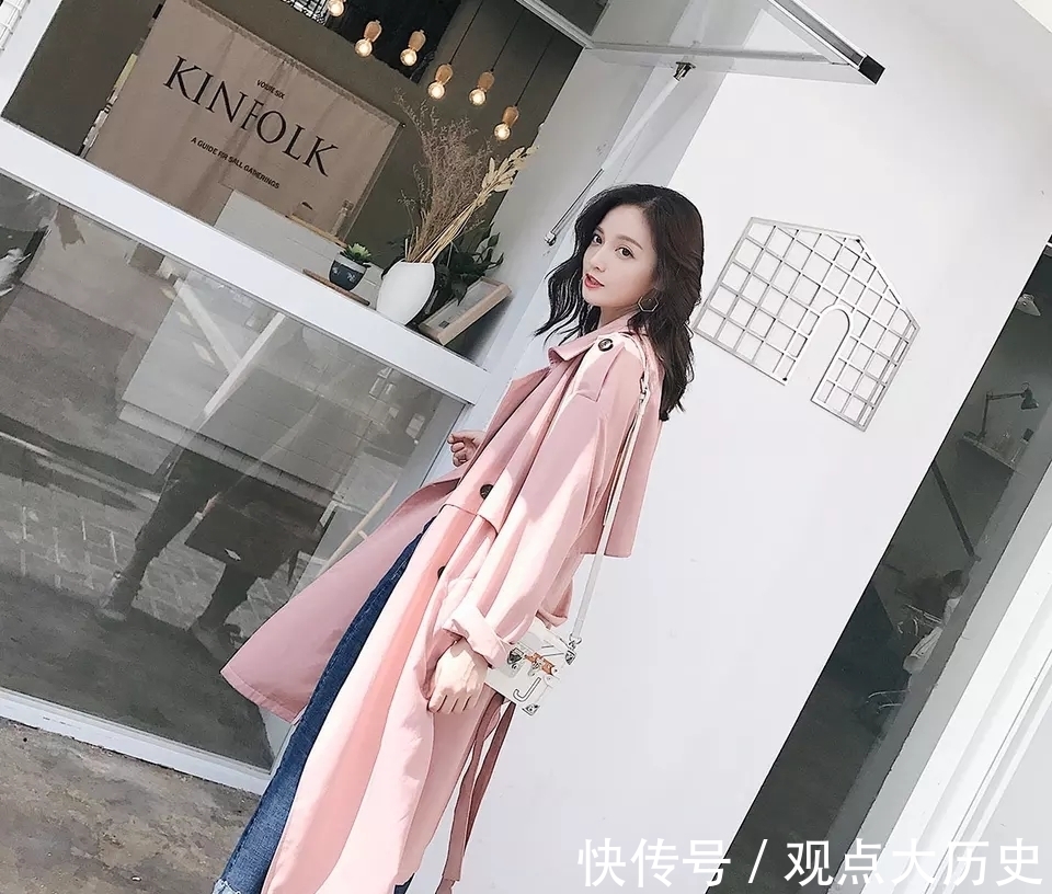 双排扣|秋冬时尚风衣来袭,不负风光不负亲