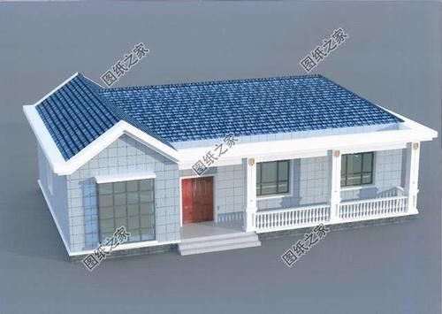 层高|5款四开间一层自建房,不大不小,要的就是住着舒服