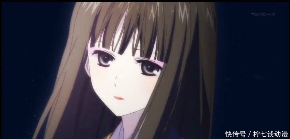 槙岛沙织|动漫中一副眼镜封印了一张脸,摘掉眼镜,网友爱了,爱了