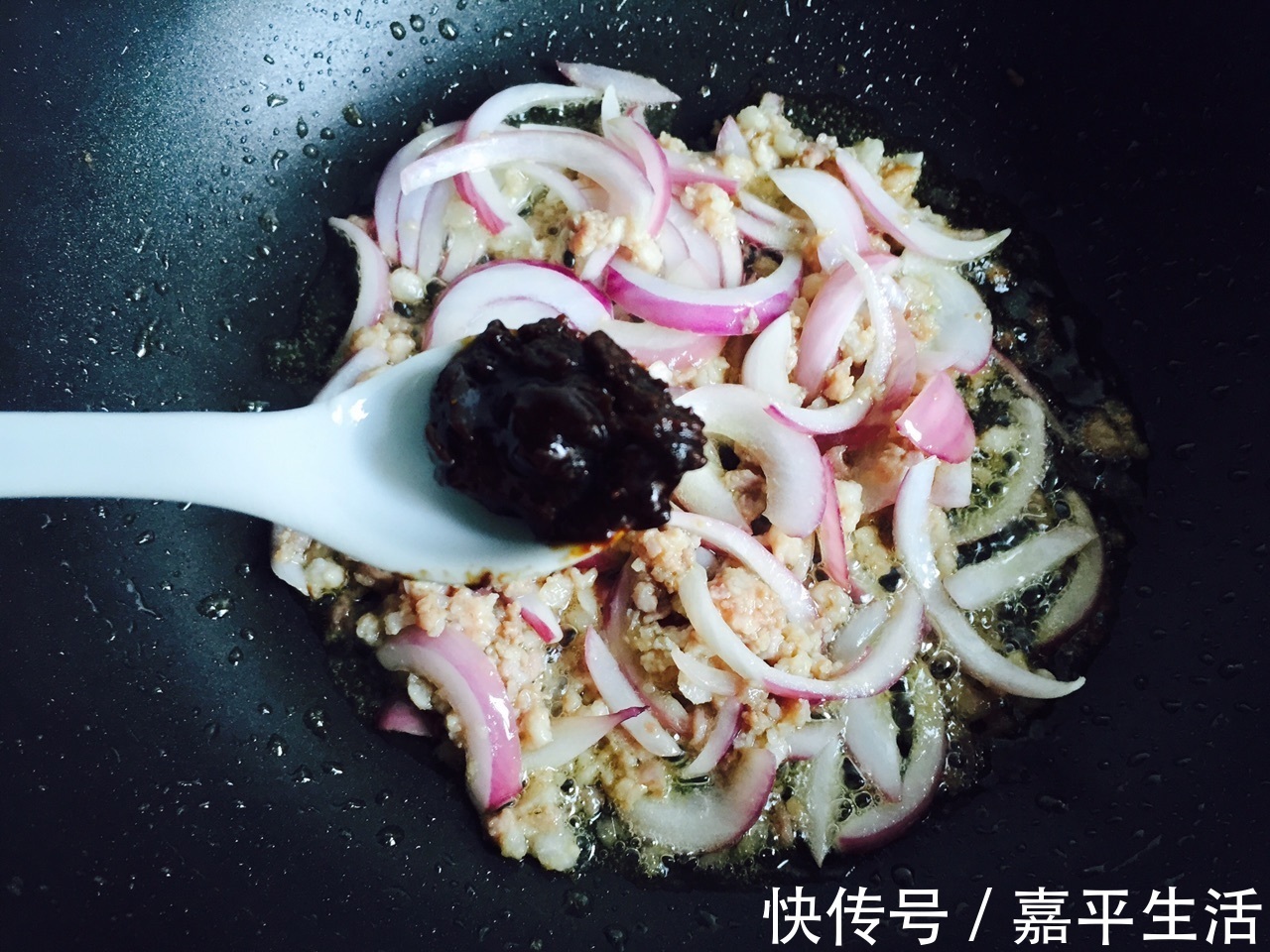 下饭|家庭版酱爆茄子，简单好做，美味下饭
