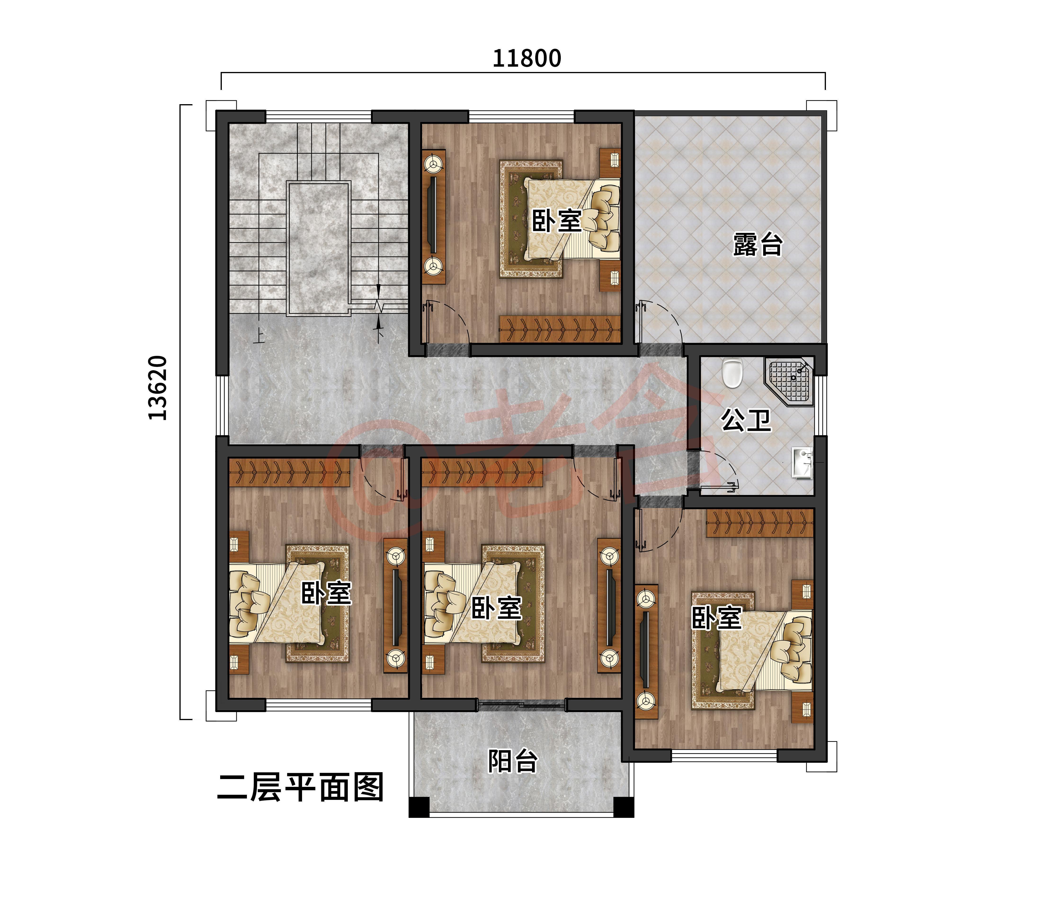 别墅|农村受欢迎的2套二层别墅设计图，造价仅18万，自建房不二选择