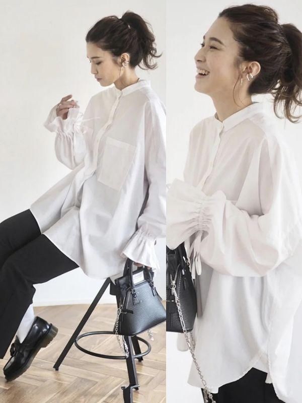 40岁女人配色越简约越高级，试试日本阿姨的“黑白配”，真好看