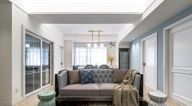 收纳|她家73㎡的房子,客餐厅装修得真心漂亮,最满意全屋定制的柜子