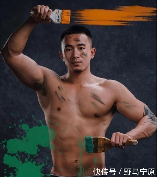 外表|强壮的90后健身教练，成熟稳重的外表，满满的荷尔蒙，羡慕哦