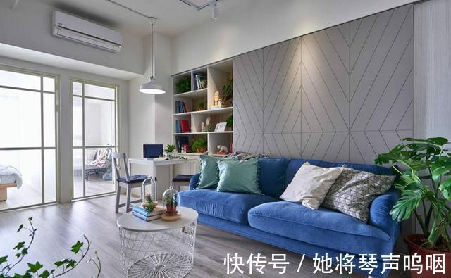 夫妻|一对年轻夫妻的50平舒适家,拥有2房2厅1书房还觉得很宽敞!