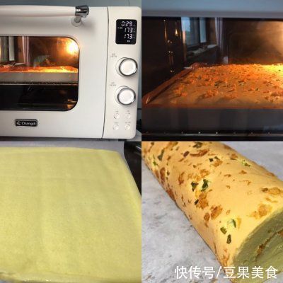 几块钱做一道葱香肉松蛋糕卷，竟比外卖还好吃