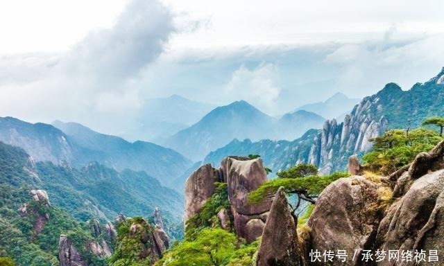 风景|一座不逊于黄山的名山，一年四季风景如画，美到让人震撼！