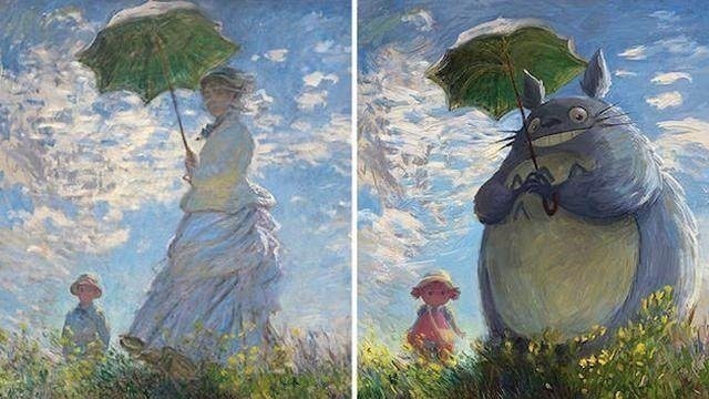 名画|当这些世界名画重绘成动漫风格,东条希真是太美了!