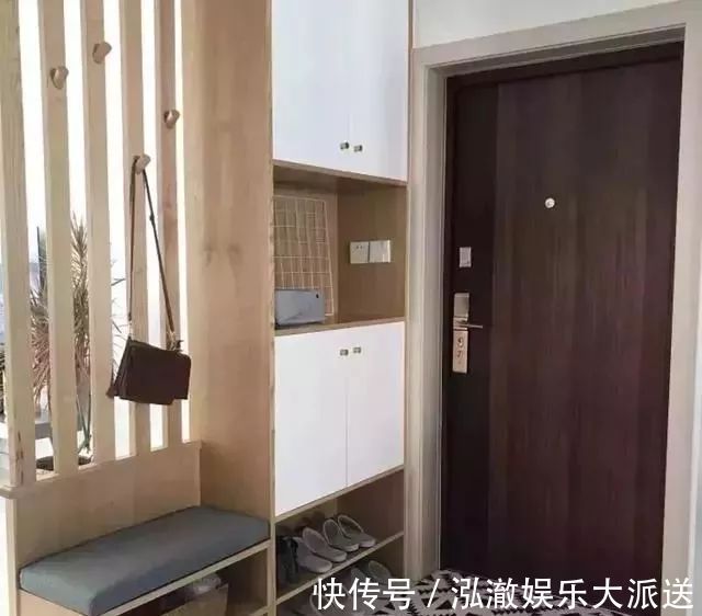 鞋子|门口只放个鞋柜好浪费!装一个柜子实用得很!