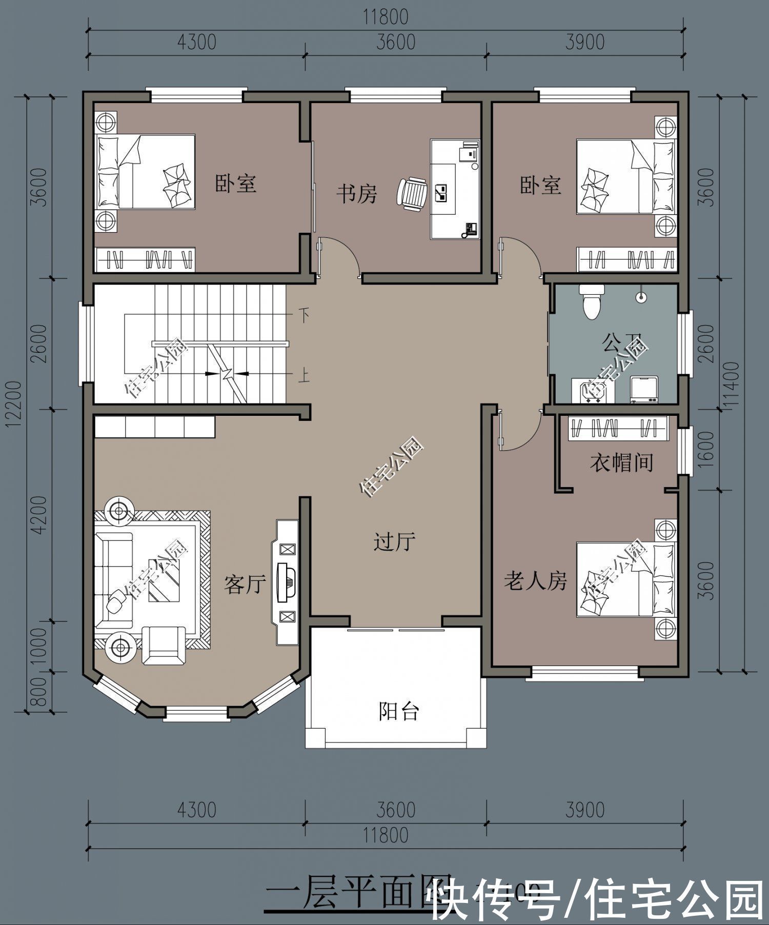 建筑|10套柴火灶户型推荐,实用性不输城里小区房,尤其是第6套太美了