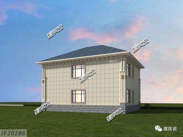 图纸|亲戚是包工头,我建这栋房子只花了32万,省了一大笔钱