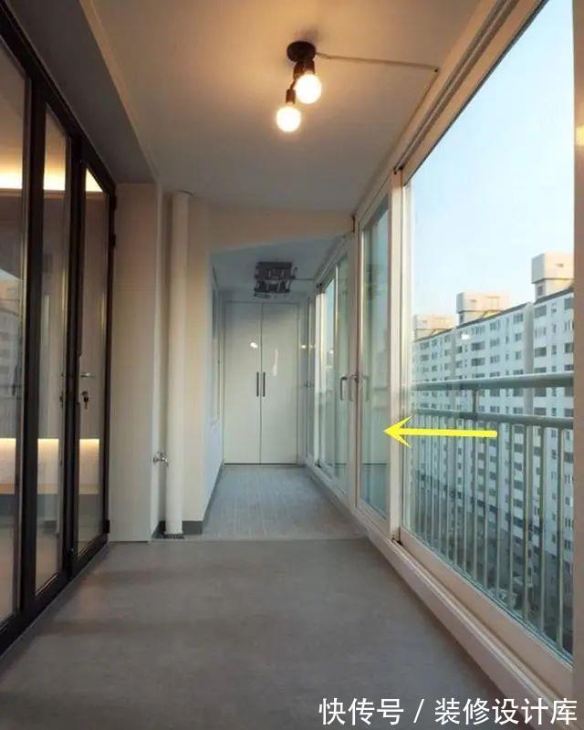 物业|还是韩国人机智,阳台护栏边装推拉门,为啥国内开发商就想不到?
