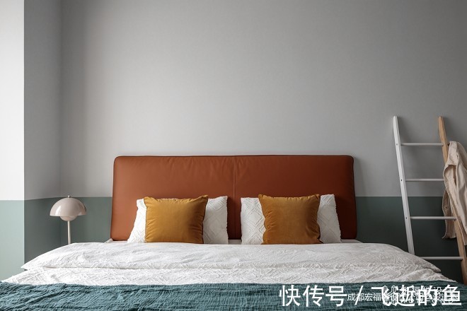 轻食简餐|90平米2居室如何做到潮流混搭风