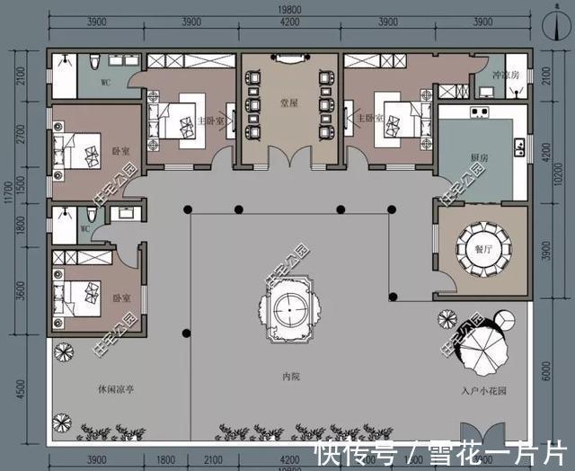 实用|2021年农村建房子,推荐这15套中式小院,造价便宜还实用