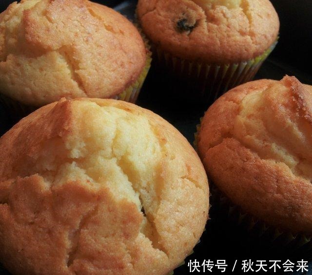 蓝莓酸奶马芬蛋糕,烘焙小白也能轻松做