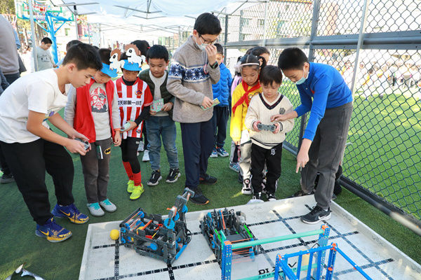 速度与激情|聚焦生物多样性主题 北京中关村第一小学举办科技节活动