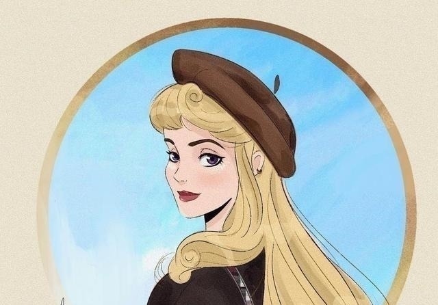 爱丽儿公主|迪士尼公主的复古勋章,花木兰清新可人,你最想拥有哪个?